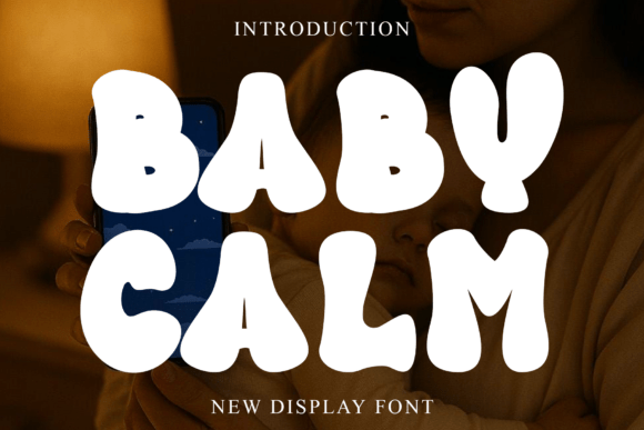 Baby Calm: A Festive Display Typeface for Editorial Warmth