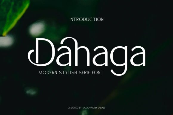 Dahaga: A Display Typeface for Thoughtful Editorial Moments