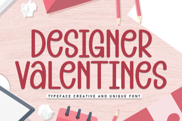 Designer Valentines: A Playful Handwritten Display Font Review