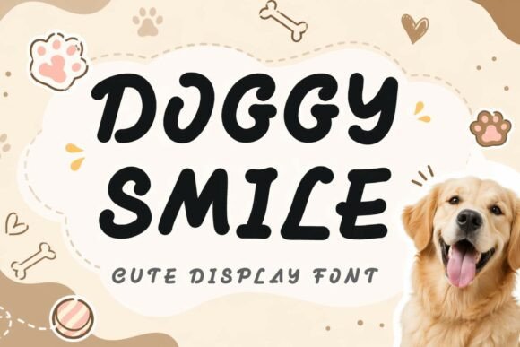 Doggy Smile: A Playful Display Font That Actually Works
