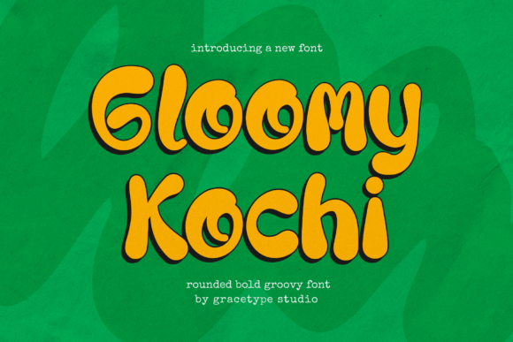 Gloomy Kochi: A Bold Display Typeface for Digital Branding