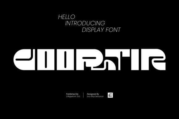 Goortir Font: A Futuristic Display Typeface for Scroll-Stopping Campaigns