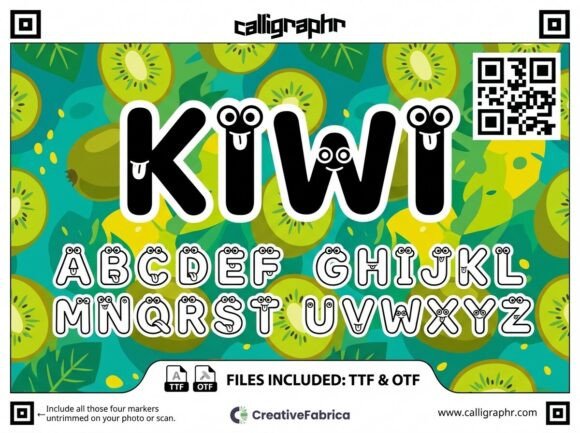 Kiwi: A Display Font with Zesty Editorial Charm