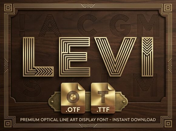 Levi: A Display Font That Anchors Editorial Mood