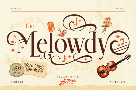 Meet Melowdy: A Timeless Display Typeface for Digital Branding