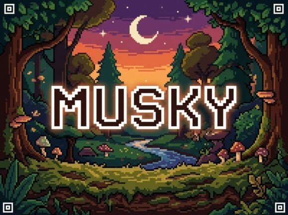 Musky: A Bold Display Font That Commands Attention