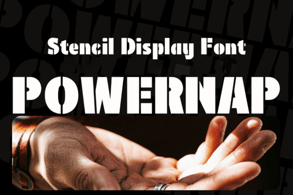Powernap: A Bold Display Font for Impactful Brand Identity
