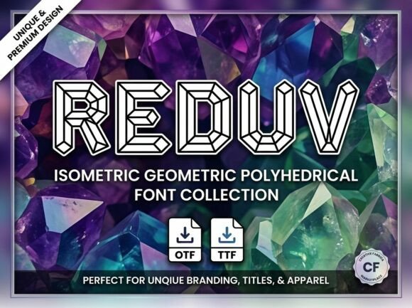 Reduv: A Display Typeface That Anchors Digital Branding