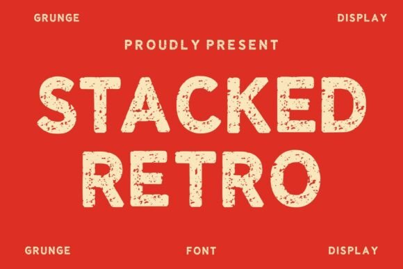 Stacked Retro: A Bold Display Font That Gives Your Brand Real Personality