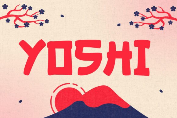 Yoshi: A Display Font That Carries the Weight of Story